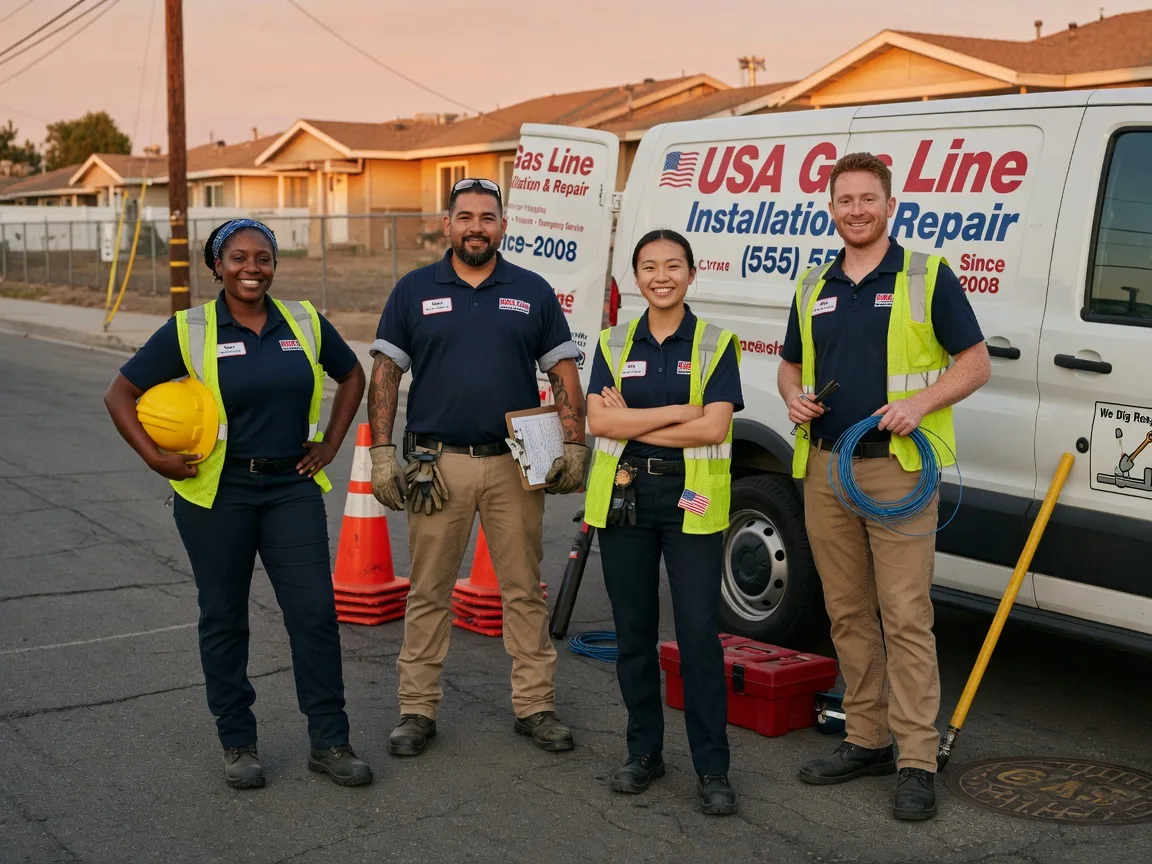 Gas Line Installation company in Jena, LA
